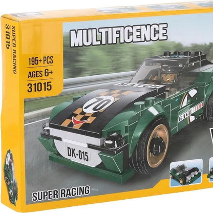 Multificence Super Racing 31015 195+pcs for kids age above 6 years old