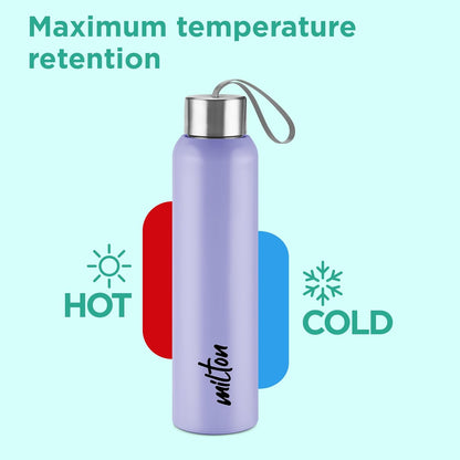 Steel Halo 600 (Milton) User-friendly design & spill-proof spout lid (500ml)