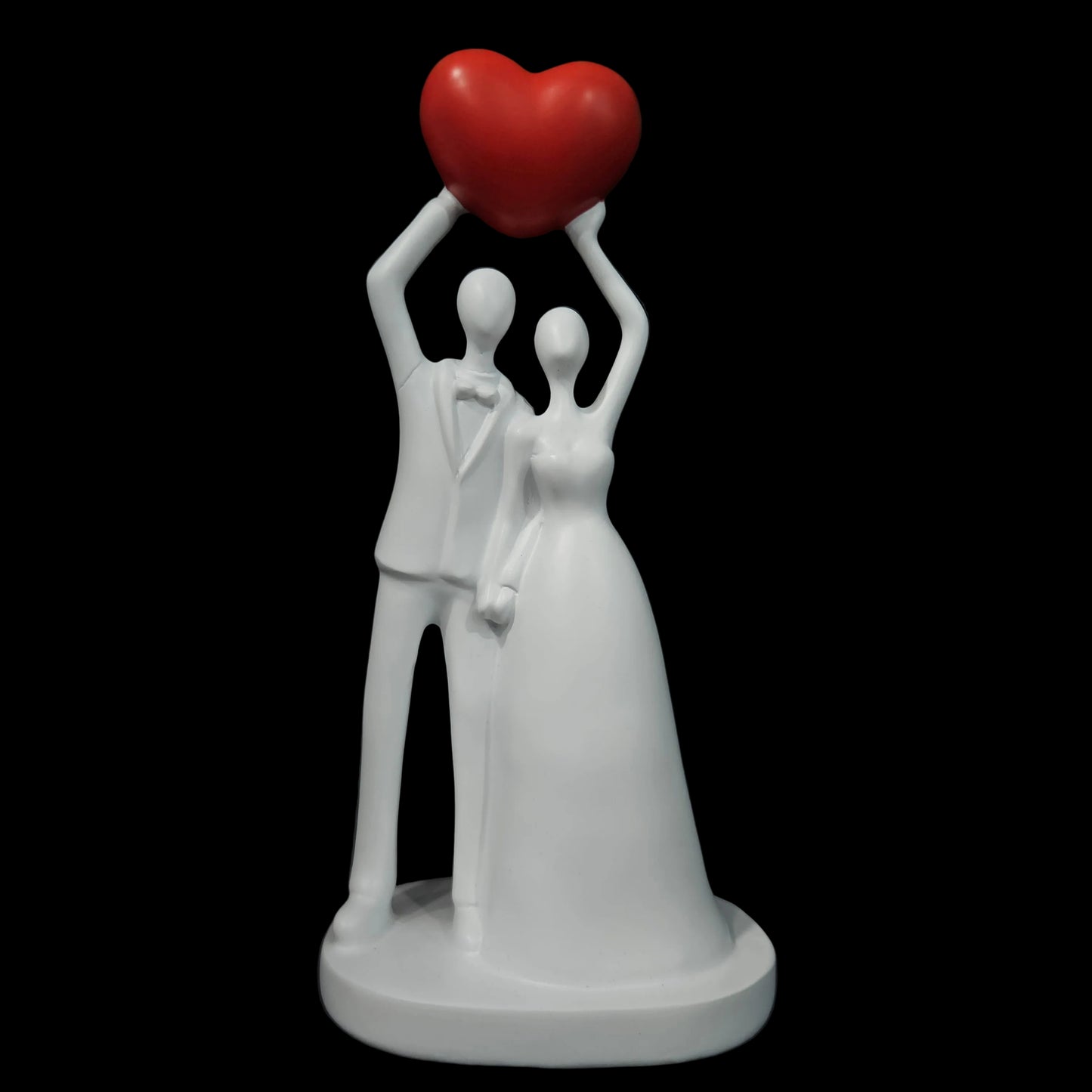 Couple Statue Resin Couple Figurine Couple Sculpture Art for Valentine's Day