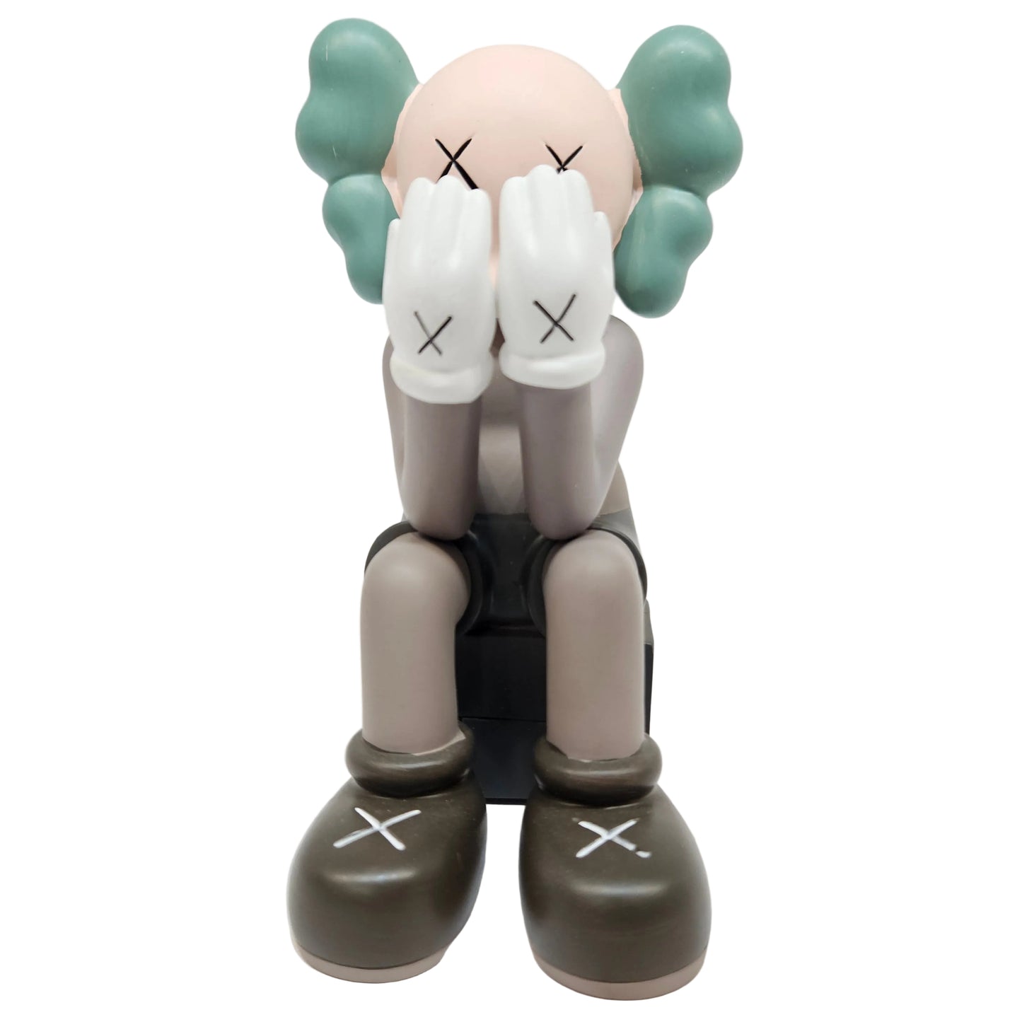 KAWS Lying Down Prototype Companion Collectible Showpiece Figure, Brown