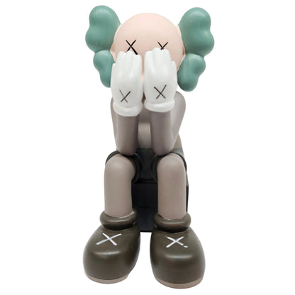 KAWS Lying Down Prototype Companion Collectible Showpiece Figure, Brown