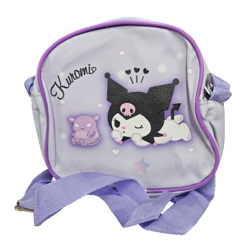 Kuromi & little kitty character printed bag for kids