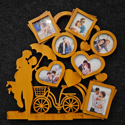 Designer Artistic Family Photo Frame and Collage Photo Frame for Home Decoration