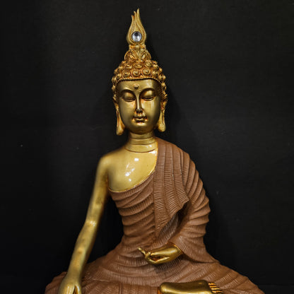 Lord Buddha with attractive design sitting for home & Pooja room decor