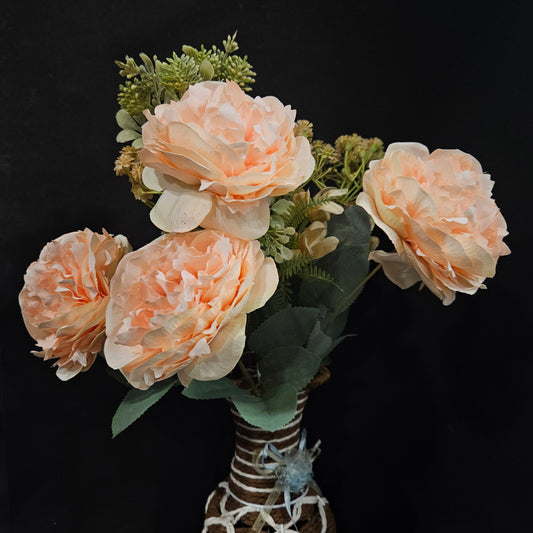 Chinese peony Artificial banquet floweral bunch to bring elegant look to your home & Office