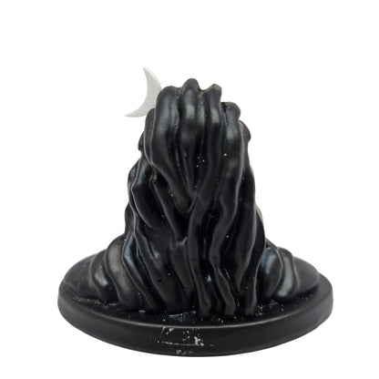 Adiyogi Shiva Idol for Car Dashboard and Home Black Resin Mahadev Statue for Table & Pooja room