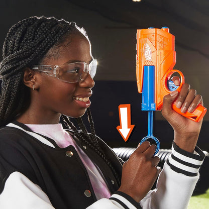 Nerf N Series Ward Blaster, 2 Nerf N1 Darts Compatible Only with N Series Blasters, Kids Outdoor Games, Ages 8+