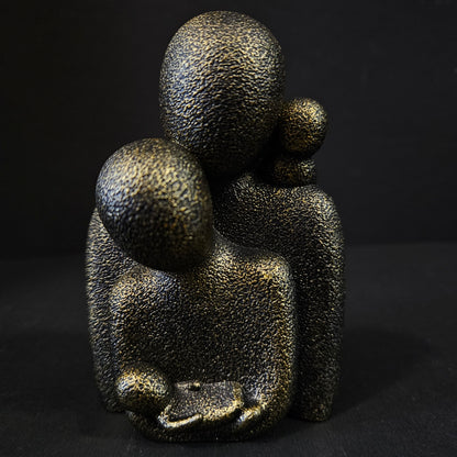 Happy 4members family Showpiece Figurine for couples gifting,Anniversary gifting