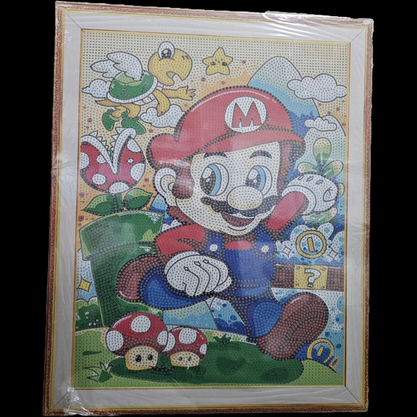 Kuromi & Super Mario diya art kit set
