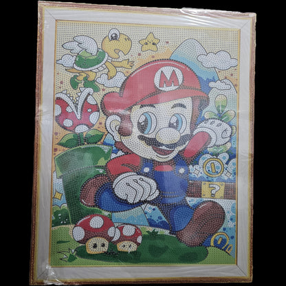Kuromi & Super Mario diya art kit set