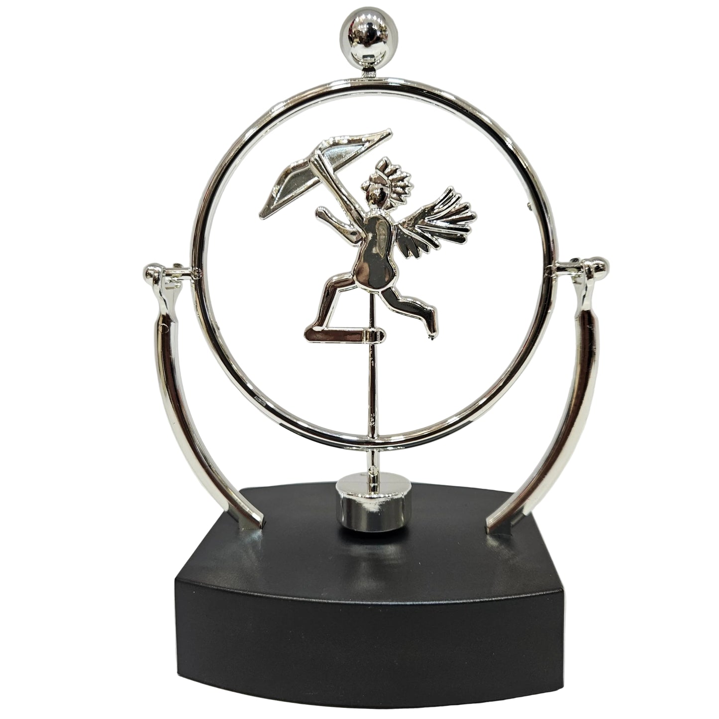 Electric Magnetic Orbital Swing Angel Toy Modern Style Table Decor