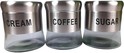 Kitchen Storage Containers ,Airtight Glass Canisters with Lids ,Canisters Jars,Ubha Dabba,Storage Coffee, Sugar, Flour, & Pantry Store,Modern Design for Home & Kitchen