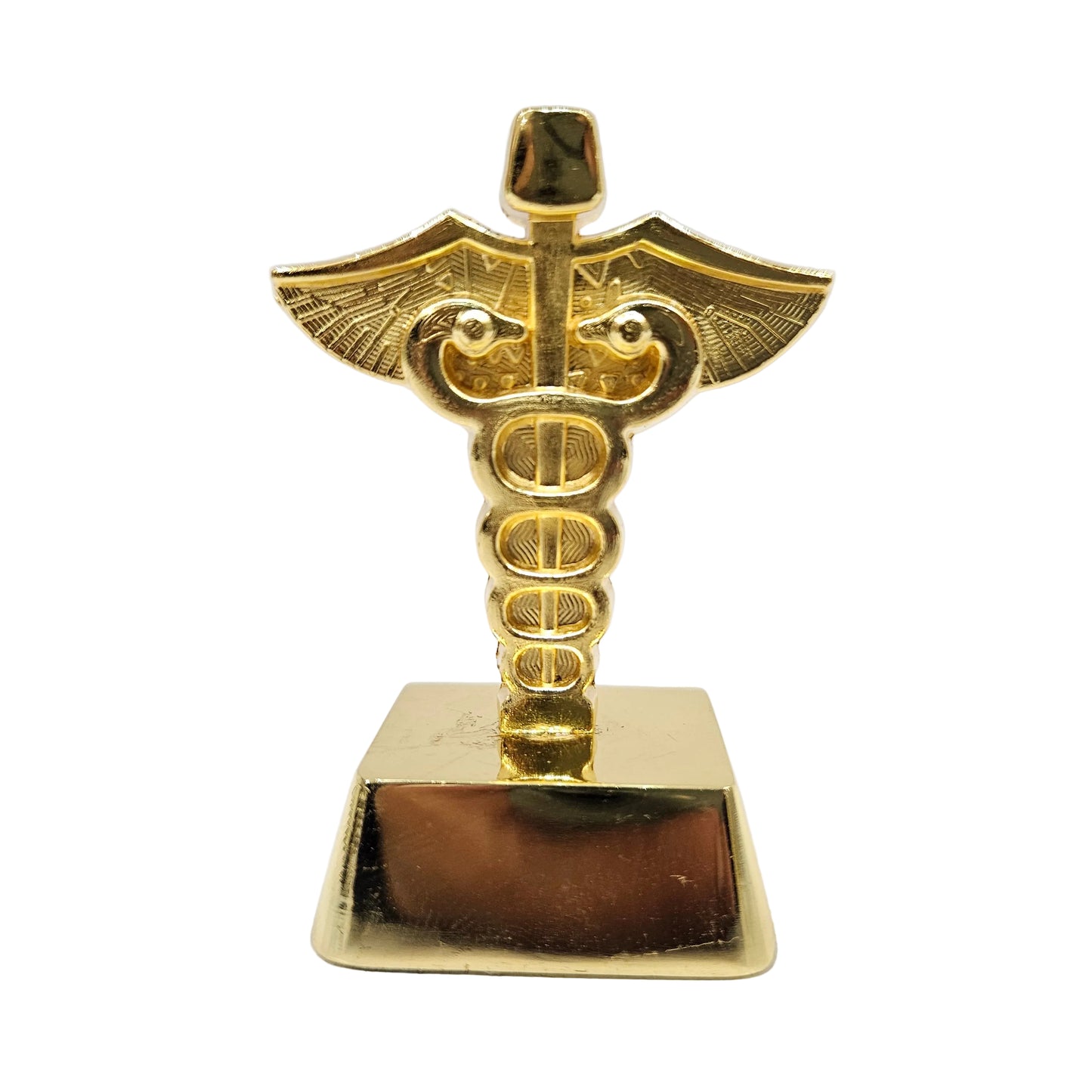 Cadaceus designed paper weight stand for gifting to Doctors,Medical students,Clinics,Hospital events