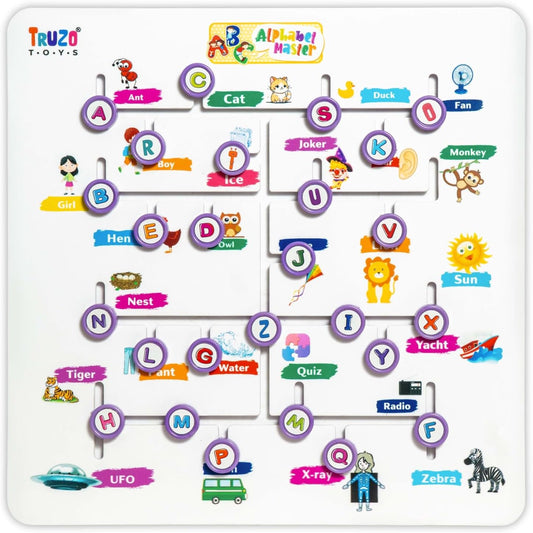Alphabet Master Puzzle Game ABCD Jigsaw Puzzle