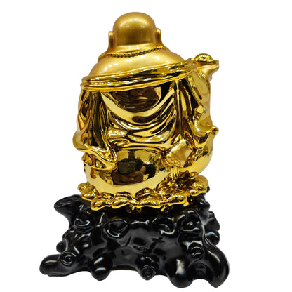 Laughing Buddha Statue for Money Vastu Feng Shui Item Decorative Showpiece