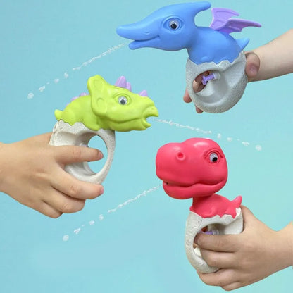Dinosaur Themed Water Gun Holi Pichkari Gun for Kids Portable Spray Water Gun