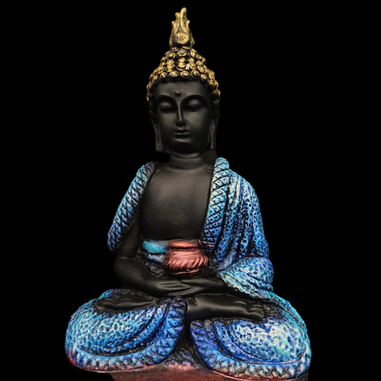 Handcrafted Meditating Samadhi Buddha Sitting Decorative Showpiece