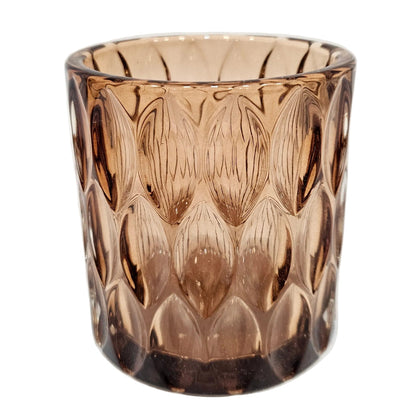 Glass Tea Light candle Holder with modern design