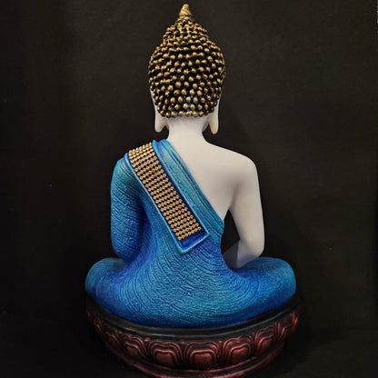 Lord Buddha with attractive stones designe sitting for home & Pooja room decor