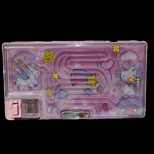 Cartoon characters themed with maze game stationery box for Return gifts