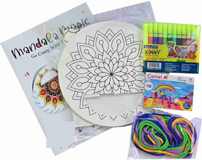 Magic mandala go crazy with your art for hand eye coordination and creative imagination art kit