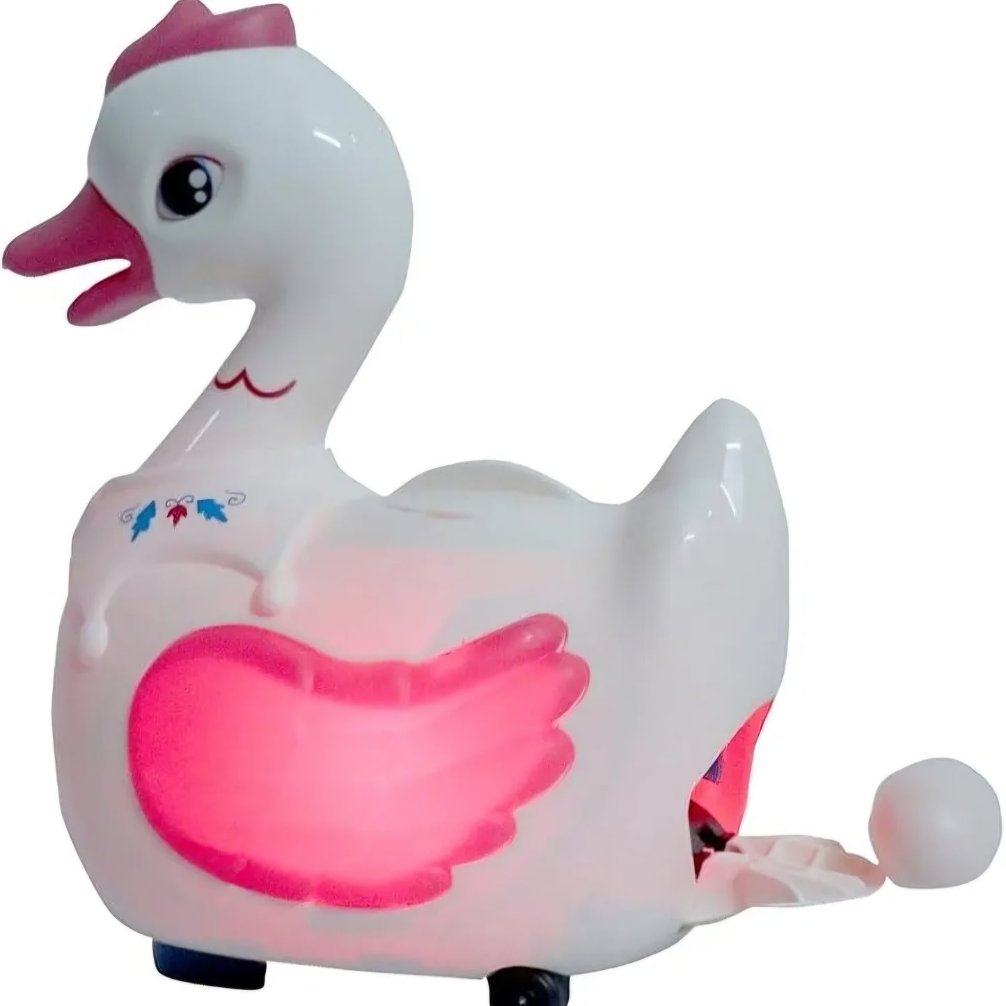 Musical Egg Laying Crawling Goose Toy with Sound Effects for Kids