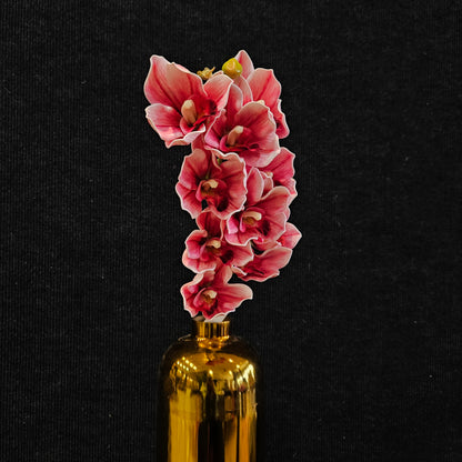 Cymbidium orchid Artificial Banquet floweral stick to bring attractive elegant look to your Home,Garden & Office