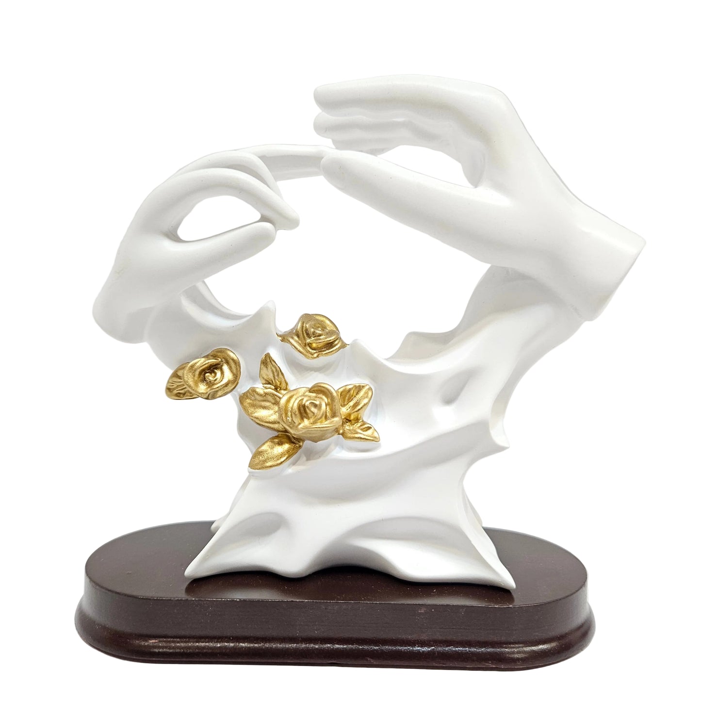 Wedding Couple Figurine – Decorative Statue Holding Hands, Home Decor, Romantic Table Centerpiece