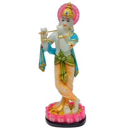 Standing Krishna Statue Idol murti for Pooja Gift Showpiece Idol for Office/home decor