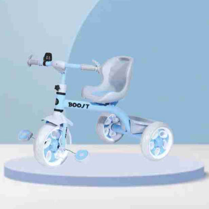 Dash Star Boost Tricycle with Storage Basket and Wide Seat Tricycle
