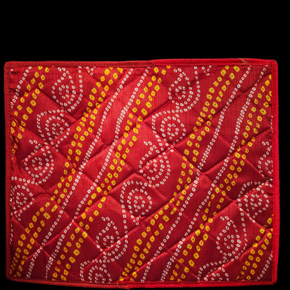 Vintage classy Designer Transparent Zipper storage bag