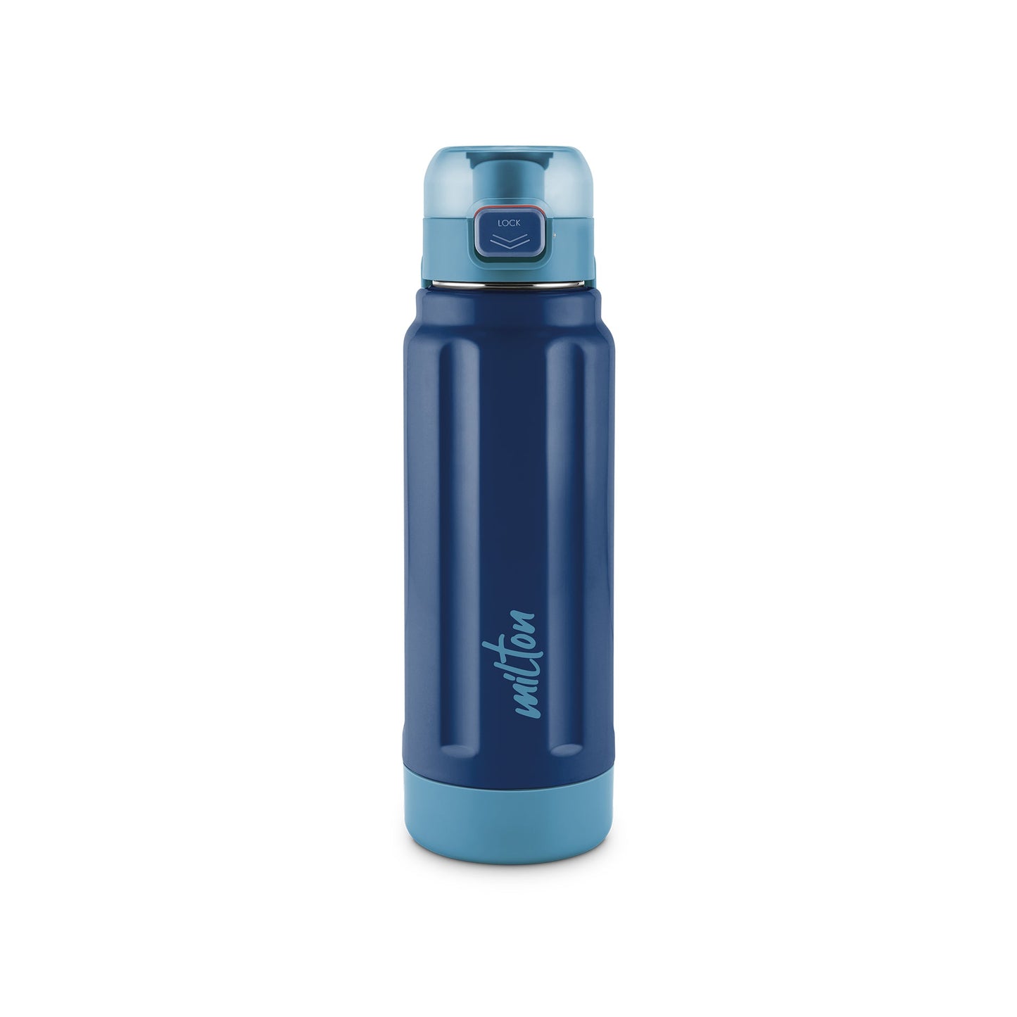 MILTON steel Taurus 900 ISI Certified Stainless Steel Water Bottle, Leak Proof, Rust Proof, Single walled,1 Yr Warranty, Ideal Sipper Water Bottle for School Kids Bottle,640ml
