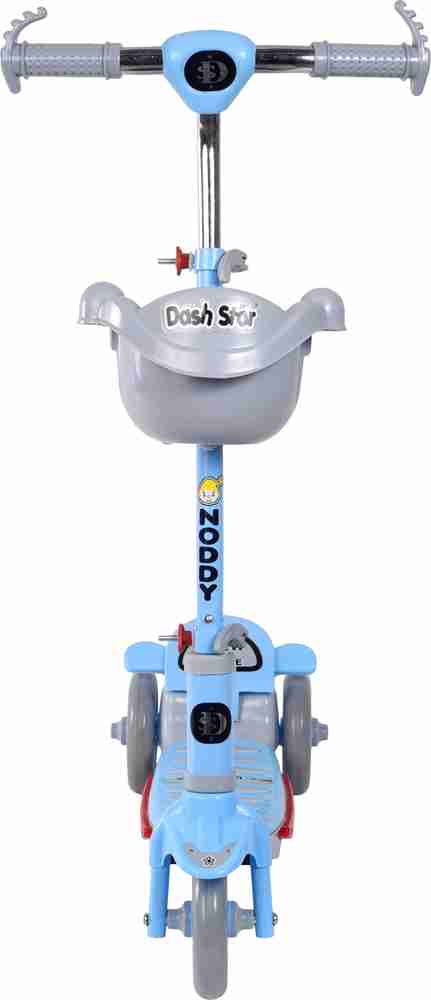 Dash Star Noddy Road Runner Kick Scooter for Kids with Music & Lighting of above 3 Years, Skating Scooter for Boys&Girls