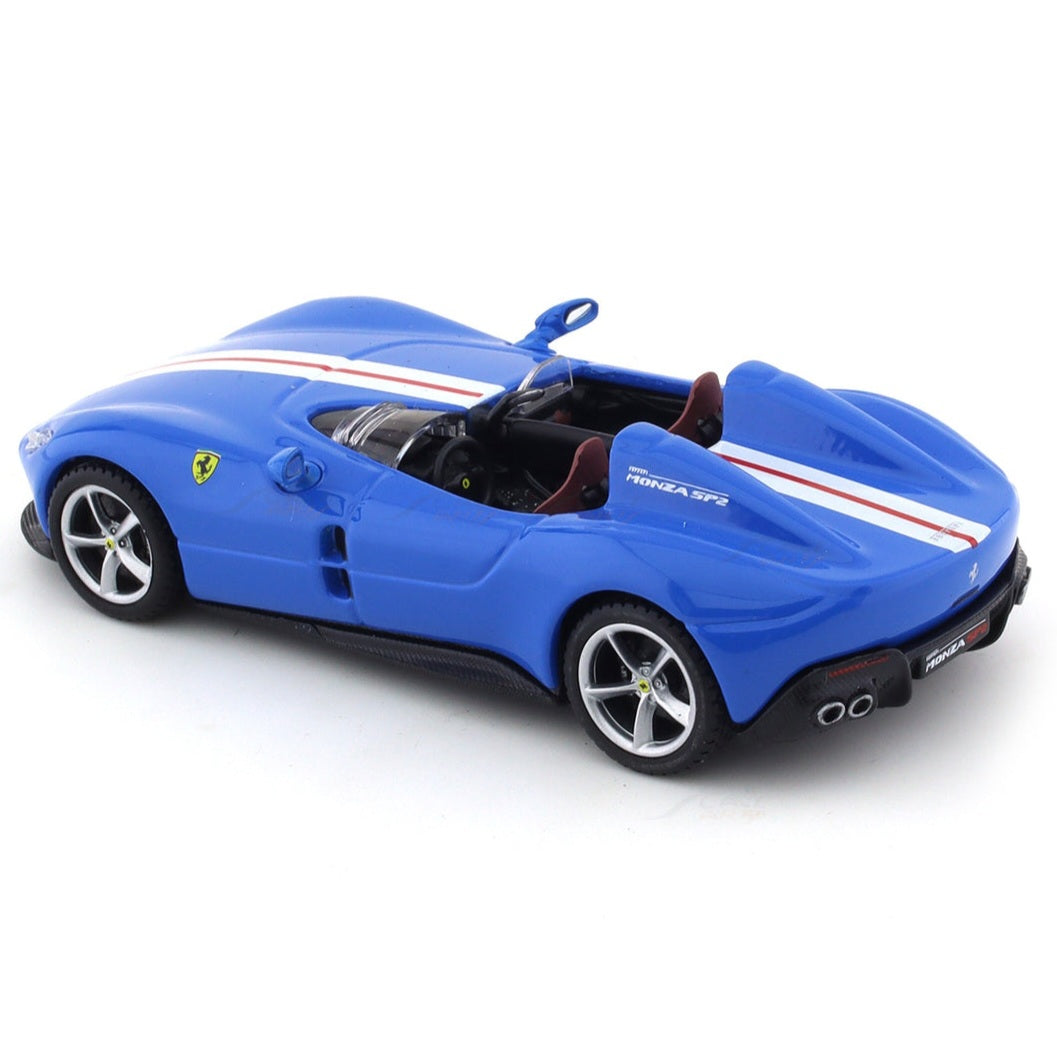 Burago Ferrari Monza Sp2 Diecast Metal Car