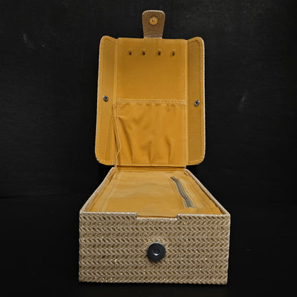 Jewellery Box 2 Tray Jewellery Storage Box Vanity Box for women and Wedding gifting purpose