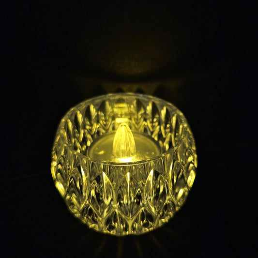 Spherical Clear crystal Votive tlight Candle,DIY Candle Aromatherapy Making, Birthday Party, Wedding Decoration