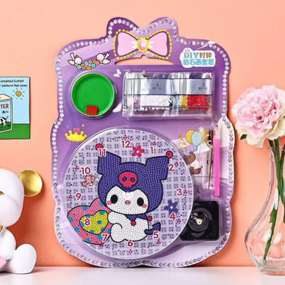 Cartoon characters themed diy art kit set