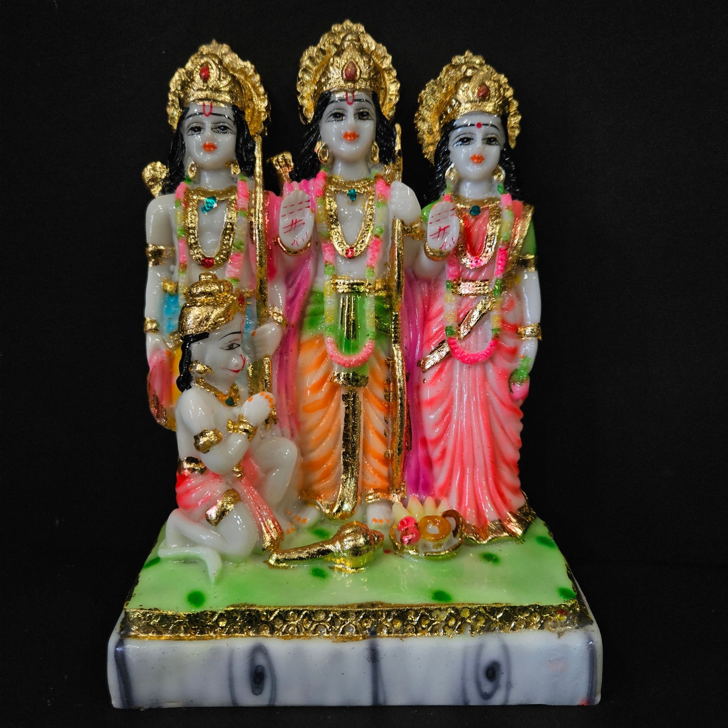 God & godess Statues Sitting on Singhasan Handcrafted Idols Handpainted lord's idols Home First Special Housewarming Gifts Sculpture