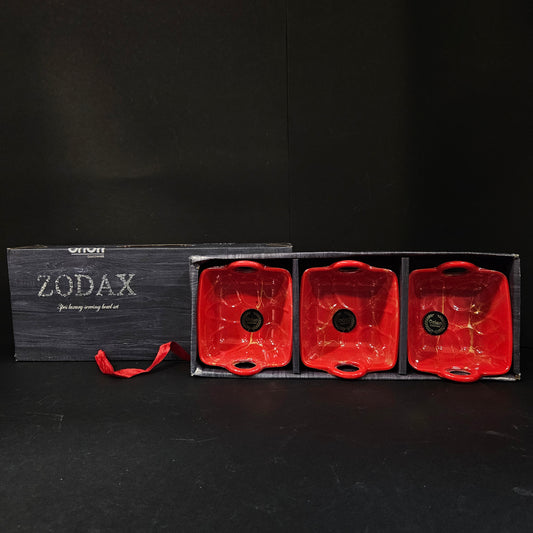 Zodax 3 pieces luxury serving Bowls set