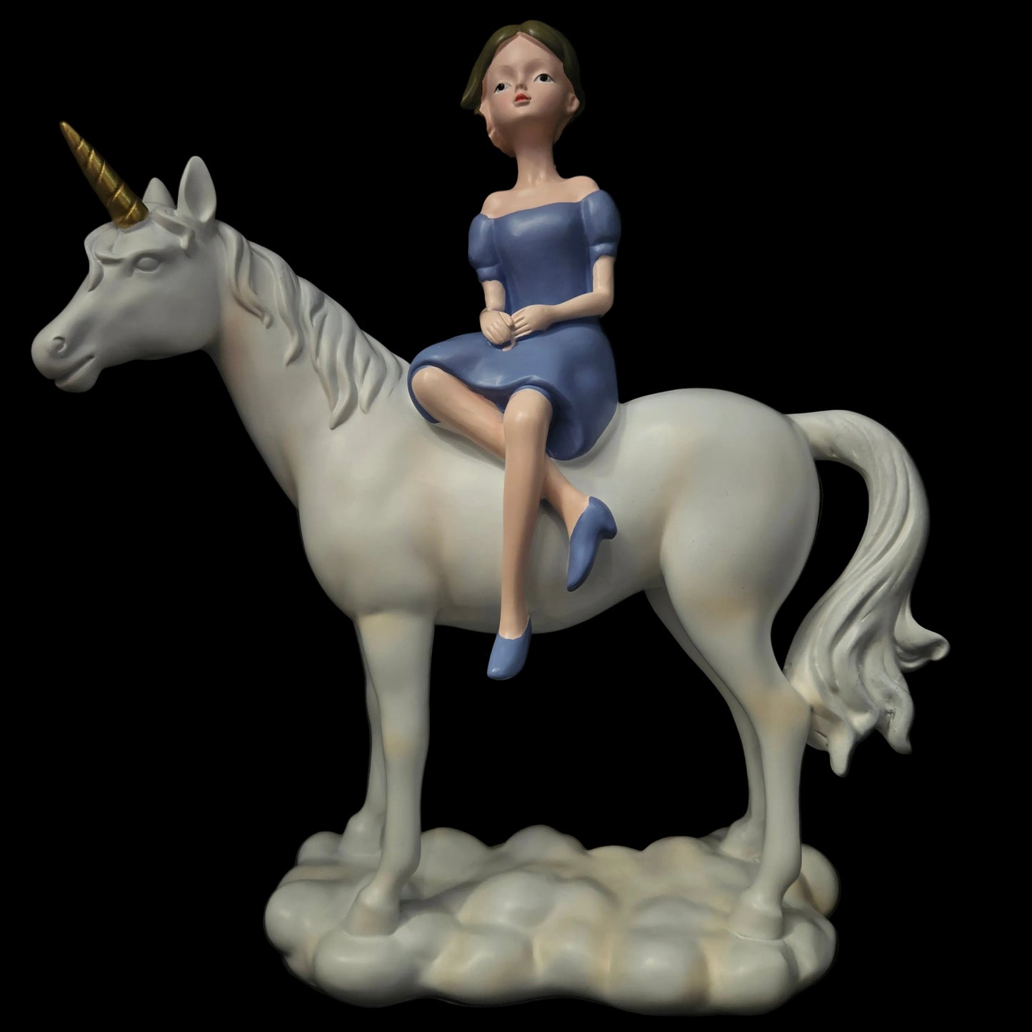 Unicorn Girl Showpiece Figurine For Home Decor