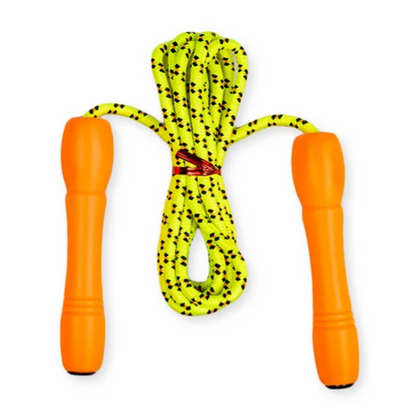 Ratnas play for fun fitness Cotton orange color Skipping Rope