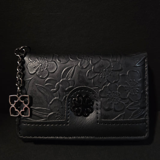 Women's Adorable Small Wallet Coin Purse Money magnetic Clip Designer Card Case