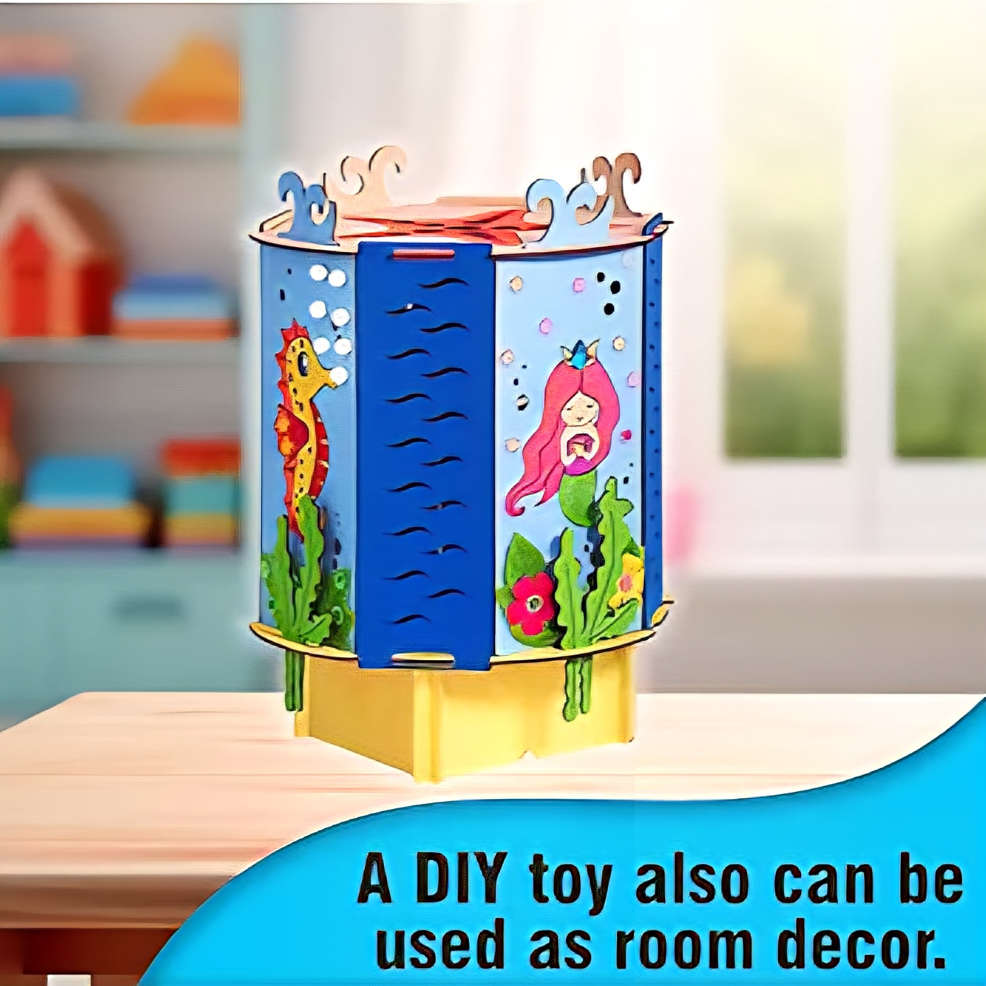 Make Your Own Lantern, DIY Activity, Creative Toy, Art & Craft kit, Painting Toy, Table Lamp, Room Decor, Birthday Gift for Boys and Girls of Age Group 8, 9, 10, 11 Above