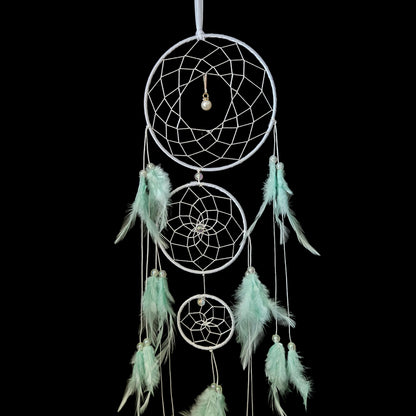 Feather Dream Catchers Wall Decor Handmade Wall Hanging Ornament for Bedroom Living Room Home Decor