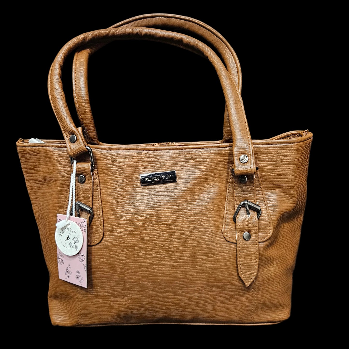 Women’s Premium PU Leather Shoulder Handbag  Tote Bag with Strong Lock, Back Zipper & Spacious Compartments | Everyday Office, Travel & Casual Use