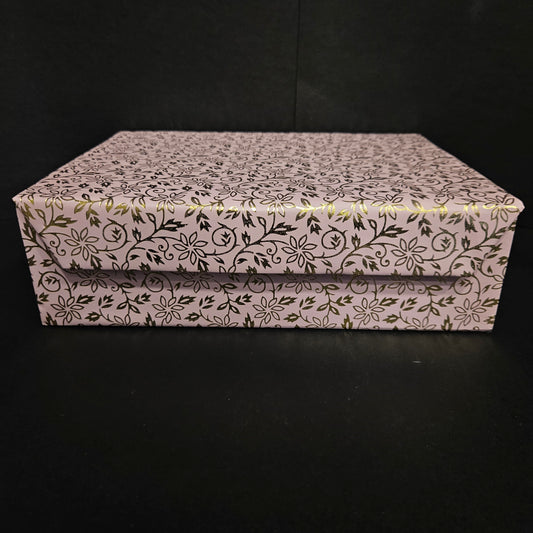 Classy designer Finish Bangle Box with 3 Bangle Organizer rods and having jewellery Storage pouch Bangle Box for women's