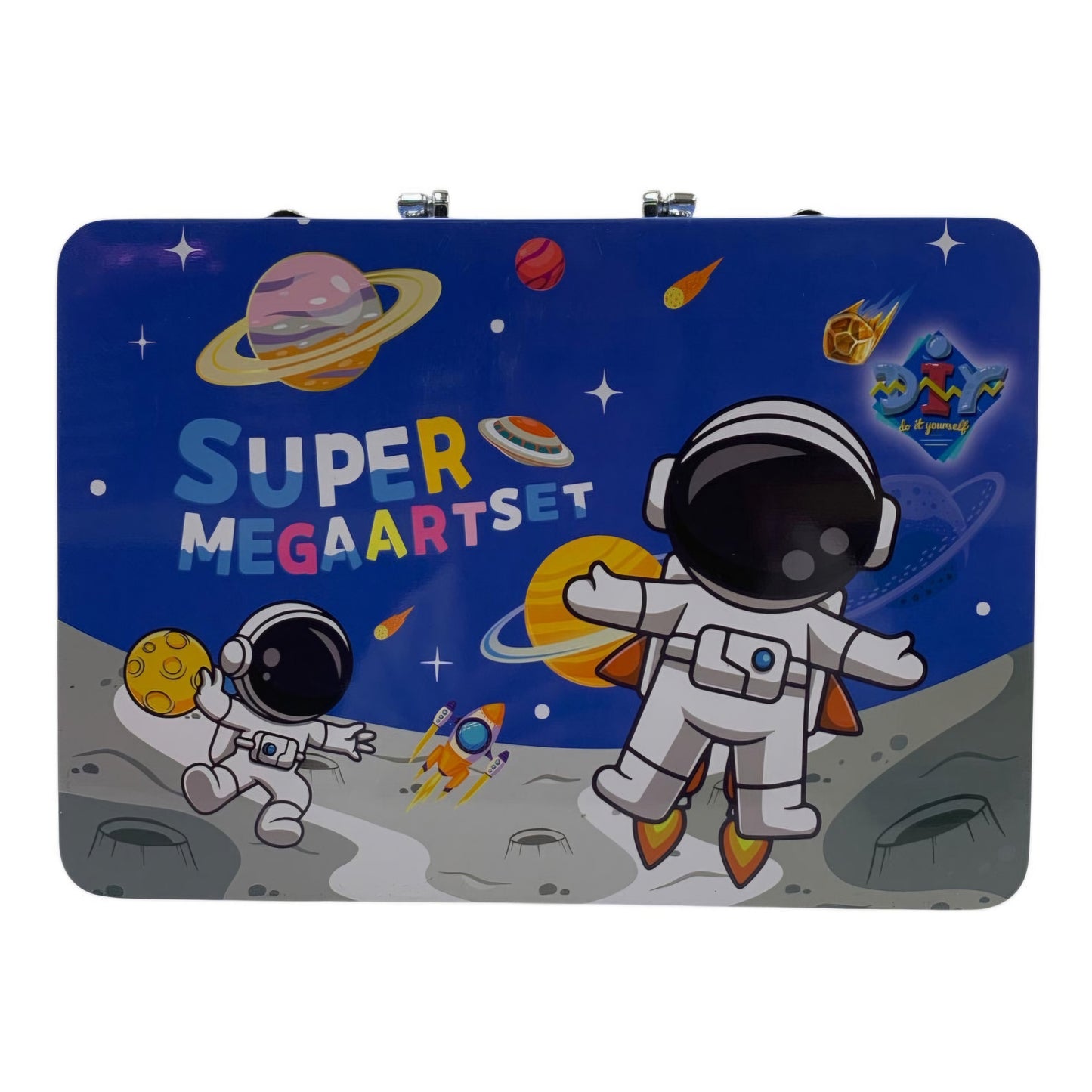 Kuromi metal breafcase art kit set for kids above 5 years old