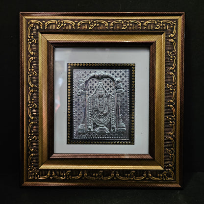 Lord Balaji silver Plated designer photo frame