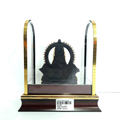 Venkateswara Thirupathi Balaji Lord Tirupati Idol Swamy Tirupati Balaji God Statue Decorative Showpiece in transparent protective cabin