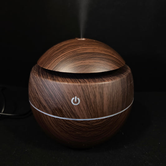 Ultrasonic Aroma humidifier with color changing humidifier